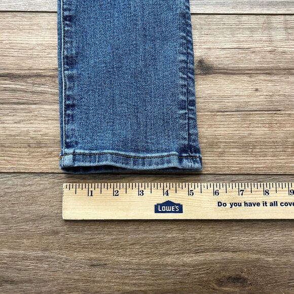 American Eagle AE Athletic Skinny Denim Jeans SZ 29x30 Blue Stretch Distressed - Picture 6 of 12